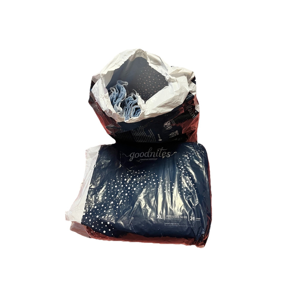 GoodNites Bedtime Bedwetting Underwear Brief Boys XL Sz 14-20 30count Open Packs